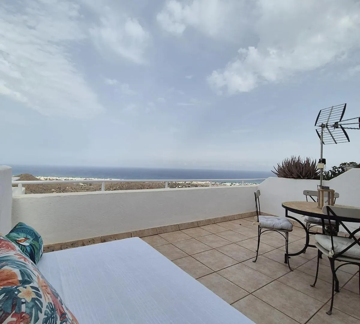 La Atalaya, Terraza Con Vistas Al Mediterraneo Mojácar Spanien