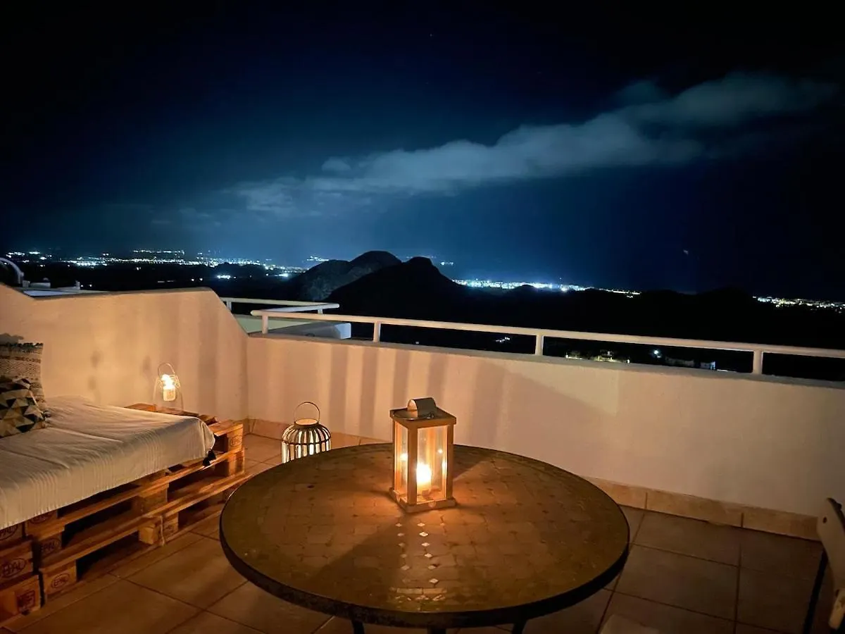 La Atalaya, Terraza Con Vistas Al Mediterraneo Mojacar Spain